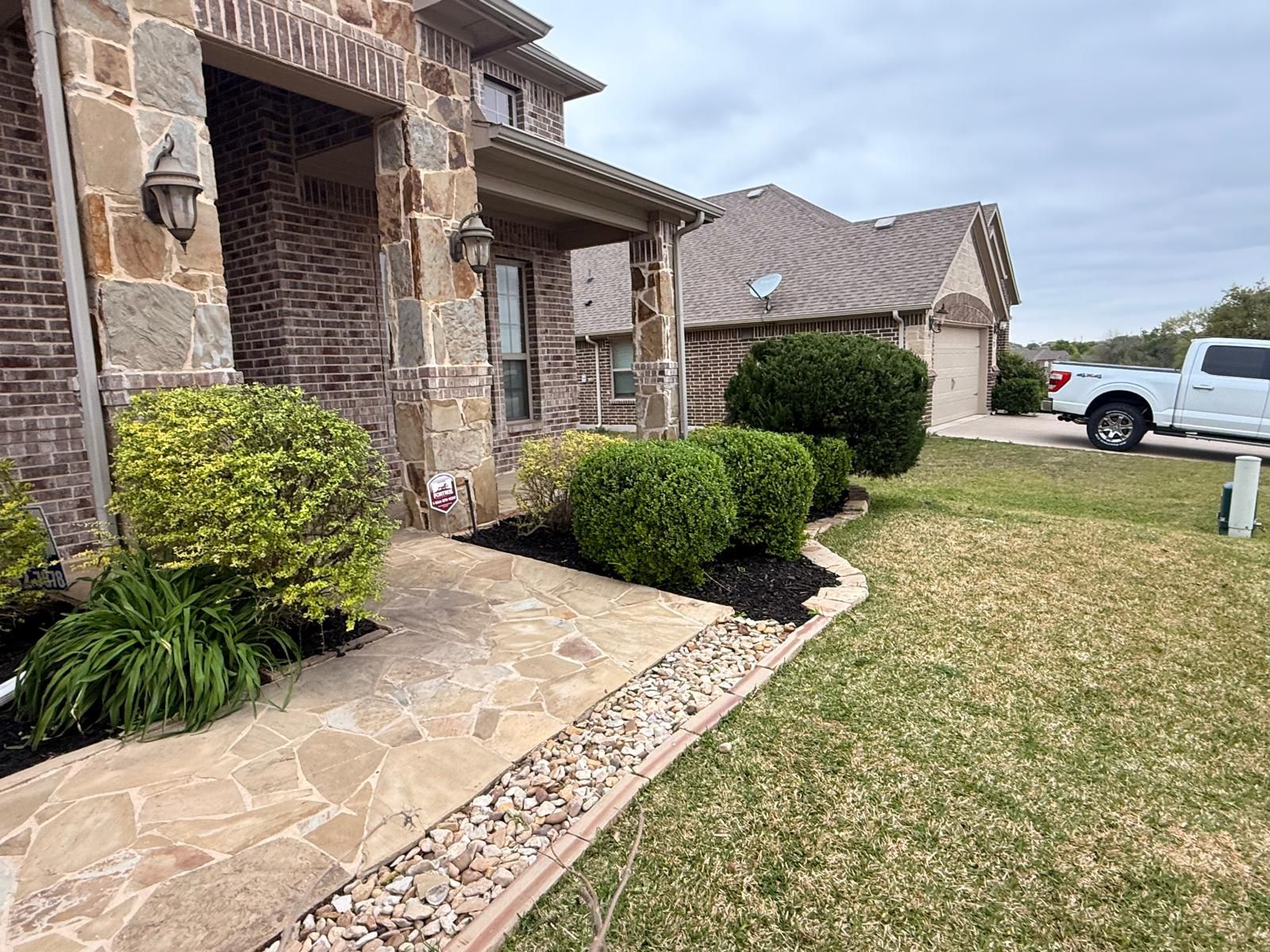 Recent garden and landscape project in the Dallas area, photo 12